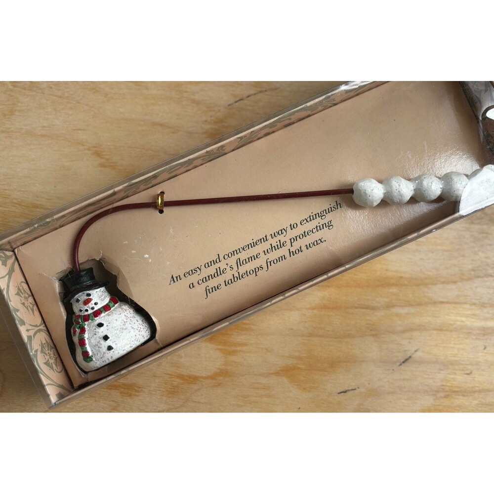 Snowman Candle Snuffer